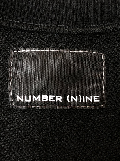 【中古品】【メンズ】 NUMBER (N)INE ナンバーナイン 2P SKULL WAPPEN JERSEY TRACK JACKET ツーピー スカル ワッペン ジャージ トラック ジャケット メンズ アウター 140-261022-em-37-min サイズ：2 カラー：ブラック 万代Net店