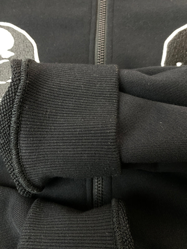 【中古品】【メンズ】 NUMBER (N)INE ナンバーナイン 2P SKULL WAPPEN JERSEY TRACK JACKET ツーピー スカル ワッペン ジャージ トラック ジャケット メンズ アウター 140-261022-em-37-min サイズ：2 カラー：ブラック 万代Net店
