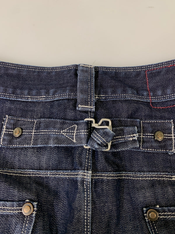 【中古品】【メンズ】 LEVI'S ENGINEERED JEANS リーバイス エンジニアドジーンズ EJ121 立体裁断 DENIM デニム パンツ メンズ ジーンズ ジーパン 157-261020-em-16-min サイズ：28 カラー：インディゴ 万代Net店