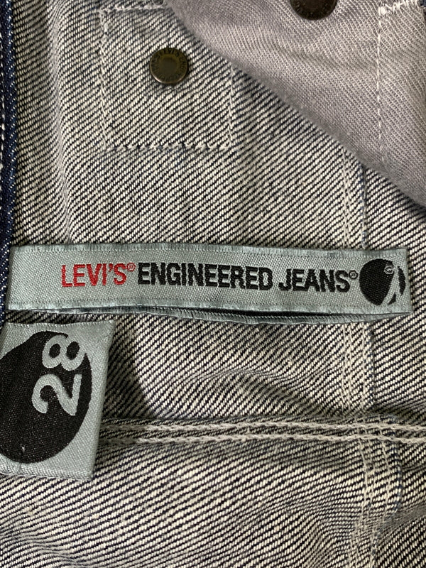【中古品】【メンズ】 LEVI'S ENGINEERED JEANS リーバイス エンジニアドジーンズ EJ121 立体裁断 DENIM デニム パンツ メンズ ジーンズ ジーパン 157-261020-em-16-min サイズ：28 カラー：インディゴ 万代Net店