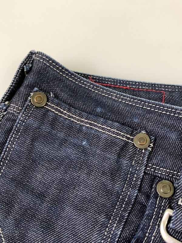 【中古品】【メンズ】 LEVI'S ENGINEERED JEANS リーバイス エンジニアドジーンズ EJ121 立体裁断 DENIM デニム パンツ メンズ ジーンズ ジーパン 157-261020-em-16-min サイズ：28 カラー：インディゴ 万代Net店