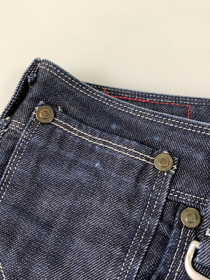 【中古品】【メンズ】 LEVI'S ENGINEERED JEANS リーバイス エンジニアドジーンズ EJ121 立体裁断 DENIM デニム パンツ メンズ ジーンズ ジーパン 157-261020-em-16-min サイズ：28 カラー：インディゴ 万代Net店