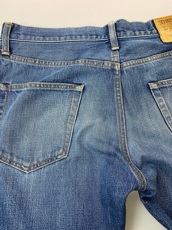 【現状渡し品】【メンズ】 S DOUBLE エスダブル DENIM PANTS デニムパンツ メンズ ボトムス ジーパン ジーンズ 153-261022-em-63-min サイズ：32 カラー：インディゴ 万代Net店