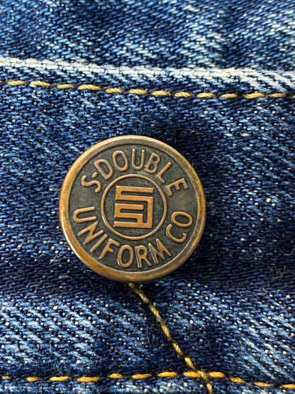 【現状渡し品】【メンズ】 S DOUBLE エスダブル DENIM PANTS デニムパンツ メンズ ボトムス ジーパン ジーンズ 153-261022-em-63-min サイズ：32 カラー：インディゴ 万代Net店