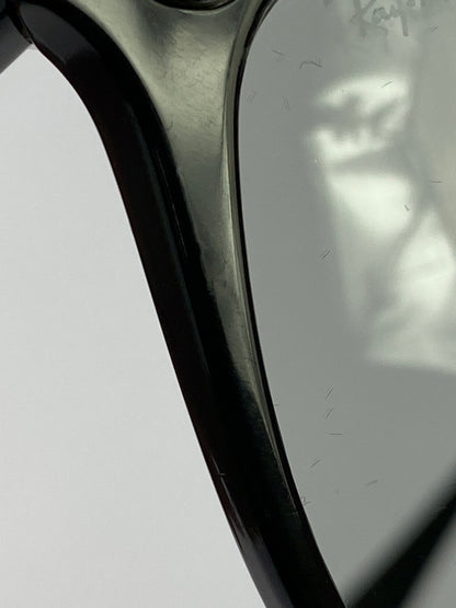 【中古品】【メンズ】 RAY-BAN レイバン ORB4258F ウェリントン サングラス アイウエア 203-261027-jt-16-min サイズ：52□20 150 カラー：ブラック 万代Net店
