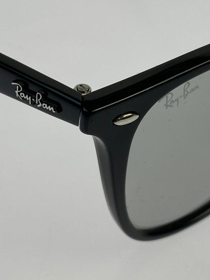 【中古品】【メンズ】 RAY-BAN レイバン ORB4258F ウェリントン サングラス アイウエア 203-261027-jt-16-min サイズ：52□20 150 カラー：ブラック 万代Net店