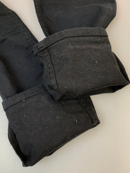 【中古品】【メンズ】 666 ロクロクロク コットンスキニーパンツ ボトムス 156-261027-jt-26-min サイズ：28 カラー：ブラック 万代Net店