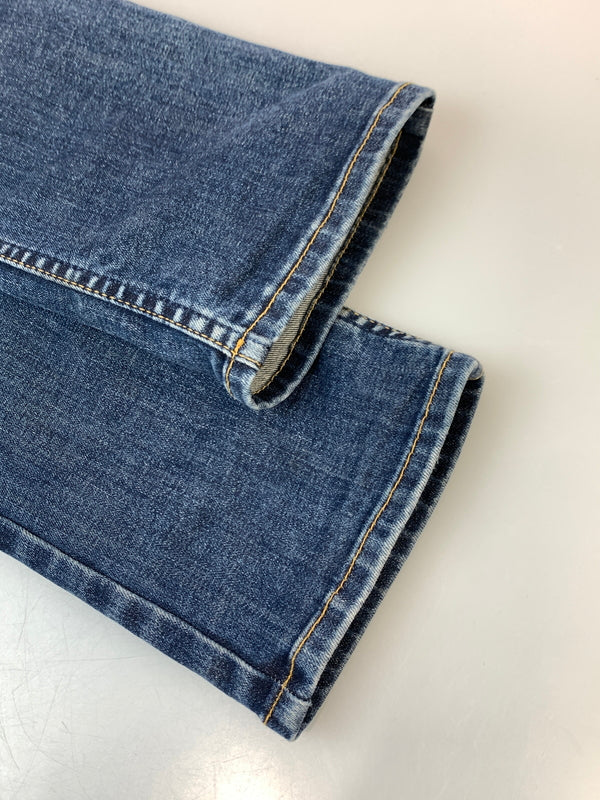 【中古品】【メンズ】 666 ロクロクロク スキニーデニム デニムパンツ ボトムス 156-261027-jt-27-min サイズ：28 カラー：インディゴ 万代Net店