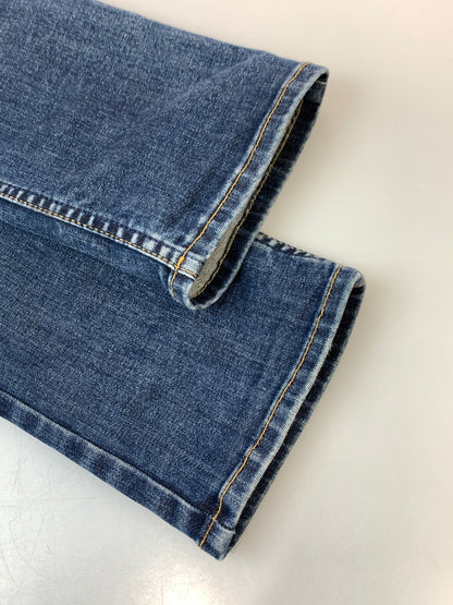 【中古品】【メンズ】 666 ロクロクロク スキニーデニム デニムパンツ ボトムス 156-261027-jt-27-min サイズ：28 カラー：インディゴ 万代Net店