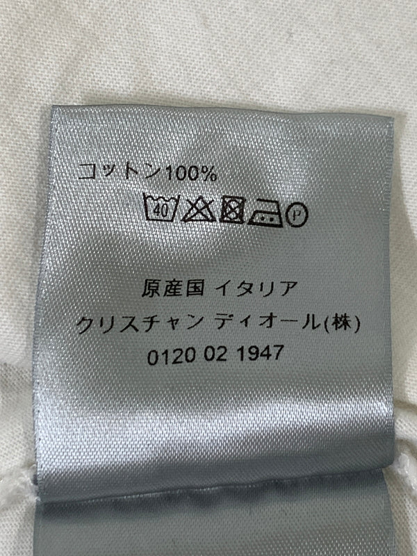 【中古品】【メンズ】 DIOR HOMME ディオール・オム クリスヴァンアッシュ期 BEE LS TEE 863J626B0446 ビー ロングスリーブ 長袖Tシャツ 蜂 刺繍 メンズ トップス 141-261020-em-22-min サイズ：L カラー：ホワイト 万代Net店