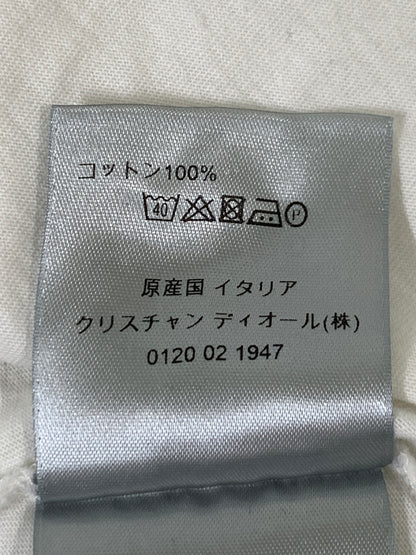 【中古品】【メンズ】 DIOR HOMME ディオール・オム クリスヴァンアッシュ期 BEE LS TEE 863J626B0446 ビー ロングスリーブ 長袖Tシャツ 蜂 刺繍 メンズ トップス 141-261020-em-22-min サイズ：L カラー：ホワイト 万代Net店