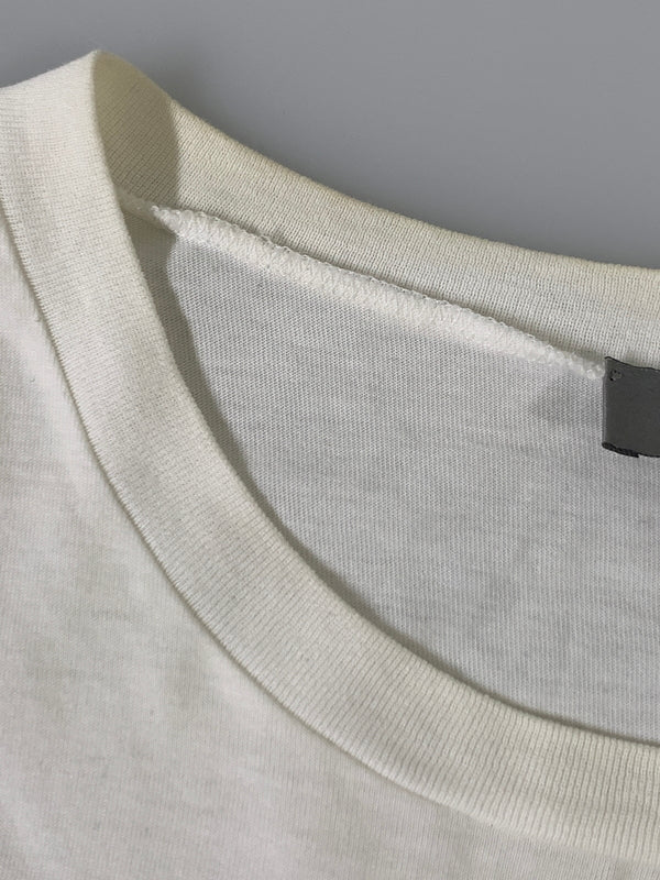 【中古品】【メンズ】 DIOR HOMME ディオール・オム クリスヴァンアッシュ期 BEE LS TEE 863J626B0446 ビー ロングスリーブ 長袖Tシャツ 蜂 刺繍 メンズ トップス 141-261020-em-22-min サイズ：L カラー：ホワイト 万代Net店
