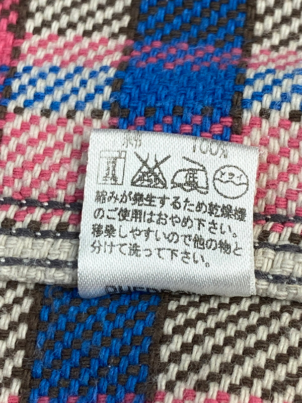 【中古品】【メンズ】 PHERROW'S フェローズ ヘビーネルシャツ 長袖 チェック シャツ 145-261023-hu-34-min サイズ：38 カラー：ブラウン/ブルー/ピンク（チェック柄） 万代Net店