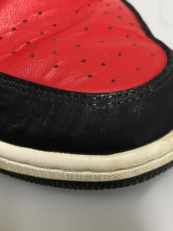 【中古品】【メンズ】 NIKE ナイキ AIR JORDAN 1 MID 554724-124 エアジョーダン1 ミッド トップ3 スニーカー メンズ 靴 シューズ 160-261022-em-27-min サイズ：28.5cm カラー： ホワイト / ハイパーロイヤル / ユニバーシティレッド / ブラック 万代Net店