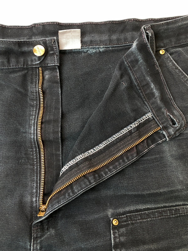 【ジャンク品】【メンズ】 CARHARTT カーハート DOUBLE KNEE WORK PANTS ダブルニー ワークパンツ メンズ ボトムス 157-261022-em-33-min サイズ：W40L32 カラー：ネイビー系 万代Net店