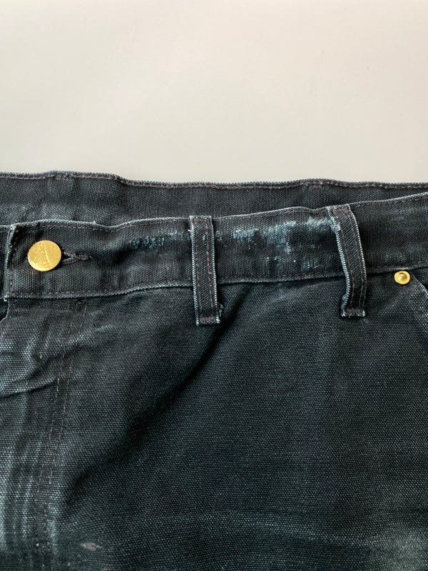 【ジャンク品】【メンズ】 CARHARTT カーハート DOUBLE KNEE WORK PANTS ダブルニー ワークパンツ メンズ ボトムス 157-261022-em-33-min サイズ：W40L32 カラー：ネイビー系 万代Net店