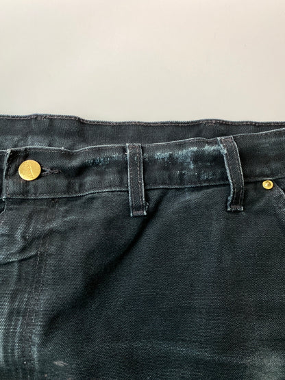 【ジャンク品】【メンズ】 CARHARTT カーハート DOUBLE KNEE WORK PANTS ダブルニー ワークパンツ メンズ ボトムス 157-261022-em-33-min サイズ：W40L32 カラー：ネイビー系 万代Net店