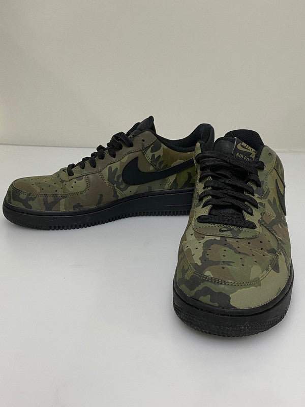 【中古品】【メンズ】 NIKE ナイキ AIR FORCE 1 LOW 718152-203 エアフォース1 ロー スニーカー メンズ 靴 シューズ 160-261022-em-29-min サイズ：26.5cm カラー：REFLECTIVE WOODLAND CAMO 万代Net店