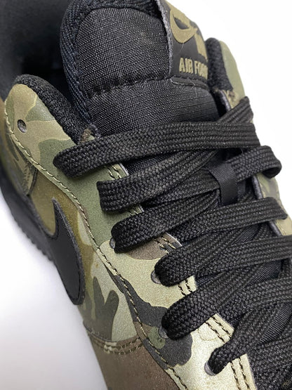 【中古品】【メンズ】 NIKE ナイキ AIR FORCE 1 LOW 718152-203 エアフォース1 ロー スニーカー メンズ 靴 シューズ 160-261022-em-29-min サイズ：26.5cm カラー：REFLECTIVE WOODLAND CAMO 万代Net店