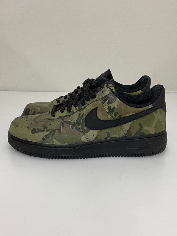 【中古品】【メンズ】 NIKE ナイキ AIR FORCE 1 LOW 718152-203 エアフォース1 ロー スニーカー メンズ 靴 シューズ 160-261022-em-29-min サイズ：26.5cm カラー：REFLECTIVE WOODLAND CAMO 万代Net店