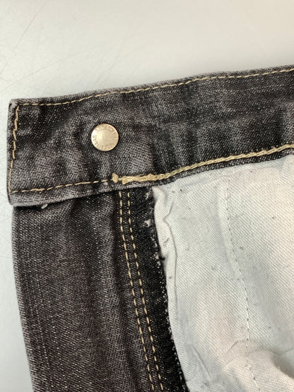 【中古品】【メンズ】 ROCAWEAR ロカウェア DENIM PAINTER PANT デニム ペインターパンツ デニムパンツ 157-261027-jt-24-min サイズ：36×34 カラー：ブラック 万代Net店