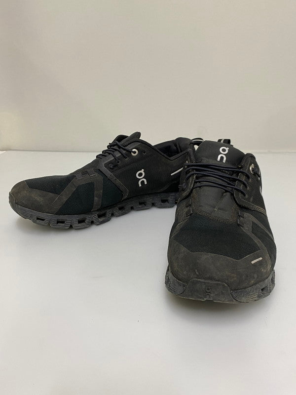 【現状渡し品】【メンズ】 ON オン CLOUD 6 WATERPROOF クラウド シックス ウォータープルーフ スニーカー メンズ シューズ 靴 163-261022-em-31-min サイズ：27.0cm カラー：ブラック 万代Net店