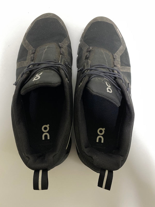 【現状渡し品】【メンズ】 ON オン CLOUD 6 WATERPROOF クラウド シックス ウォータープルーフ スニーカー メンズ シューズ 靴 163-261022-em-31-min サイズ：27.0cm カラー：ブラック 万代Net店