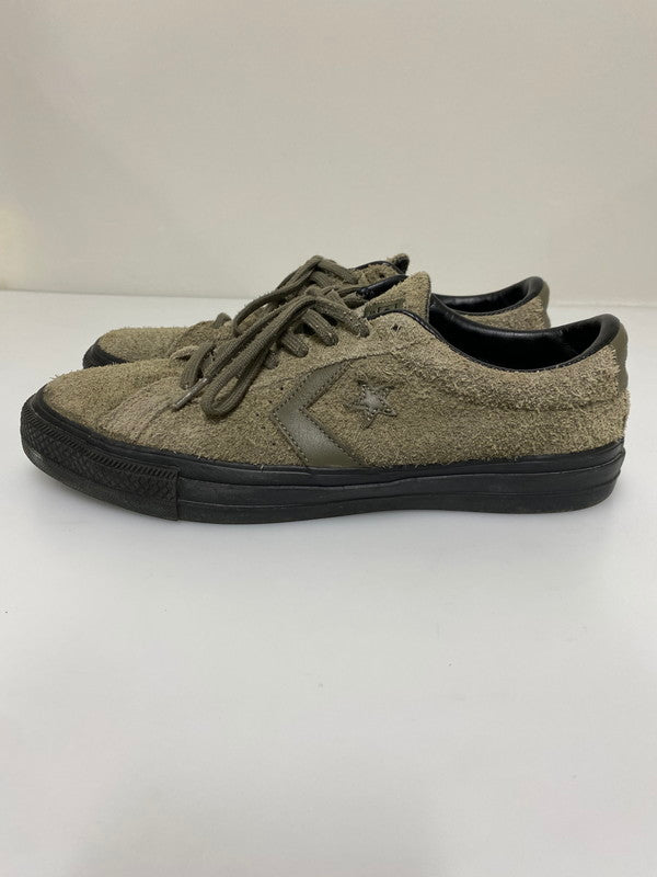 【中古品】【メンズ】 CONVERSE SKATEBOARDING コンバース スケートボーディング PRORIDE SK OX プロライド SK オックス ローカット スニーカー メンズ シューズ 靴 163-261022-em-30-min サイズ：27.5cm カラー：モスグリーン系 万代Net店