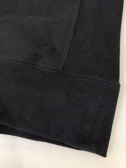 【中古品】【メンズ】 A BATHING APE アベイシングエイプ BAPE FELT SHARK CREWNECK SWEAT ベイプ フェルト シャーク クルーネック スウェット メンズ トップス 長袖 トレーナー 142-261020-em-21-min サイズ：XL カラー：ブラック 万代Net店
