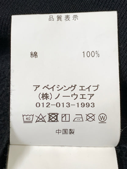 【中古品】【メンズ】 A BATHING APE アベイシングエイプ TIGER PLINT CREWNECK SWEAT タイガー プリント クルーネック スウェット 長袖 トレーナー メンズ トップス 142-261020-em-20-min サイズ：XL カラー：ブラック 万代Net店