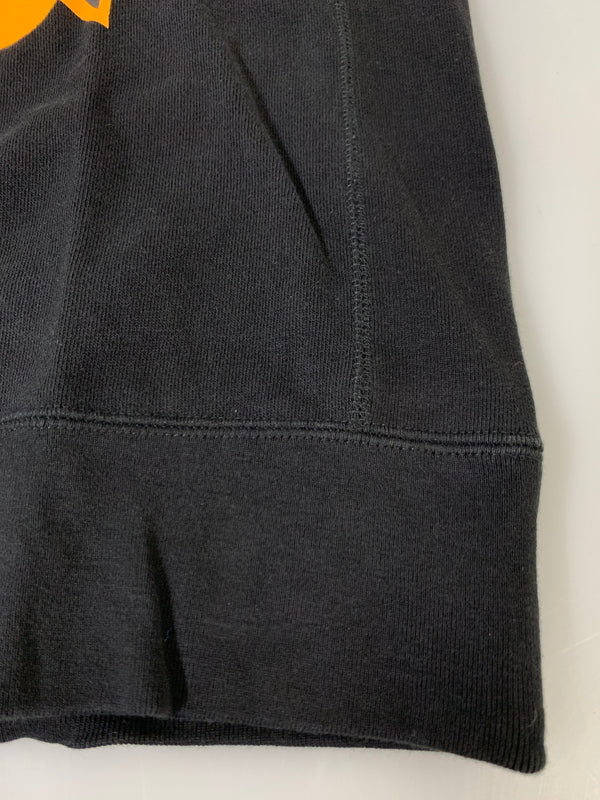 【中古品】【メンズ】 A BATHING APE アベイシングエイプ TIGER PLINT CREWNECK SWEAT タイガー プリント クルーネック スウェット 長袖 トレーナー メンズ トップス 142-261020-em-20-min サイズ：XL カラー：ブラック 万代Net店
