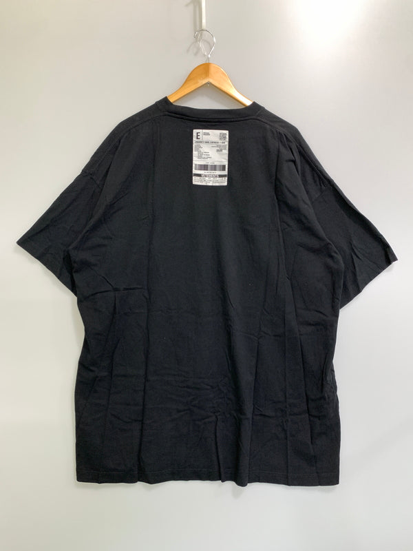 【中古品】【メンズ】 VETEMENTS ヴェトモン 20SS ANARCHY TEE アナーキー プリント 半袖 Tシャツ ショートスリーブ メンズ トップス 141-261020-em-17-min サイズ：S カラー：ブラック 万代Net店