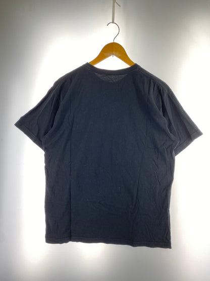 【中古品】【メンズ】 YOHJI YAMAMOTO × NEW ERA ヨウジヤマモト ニューエラ 21SS SMILE LOGO T-SHIRT スマイル ロゴ Tシャツ 半袖 ショートスリーブ 140-261023-hu-22-min サイズ：XL カラー：ブラック 万代Net店