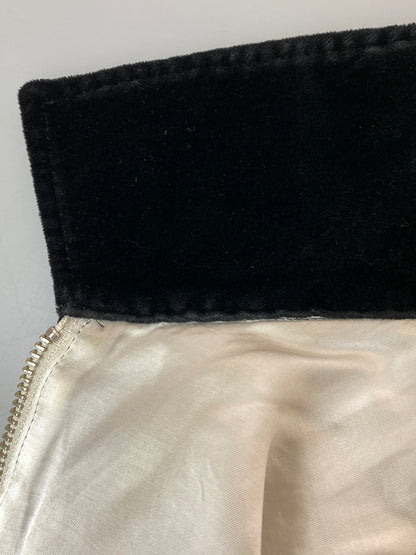 【中古品】【メンズ】 WACKO MARIA ワコマリア x TIM LEHI ティム・リーハイ VELVET VIETNAM JACKET ベルベット ベトナム ジャケット メンズ アウター 光沢 虎 刺繍 ベトジャン 142-261022-em-35-min サイズ：L カラー：ブラック 万代Net店