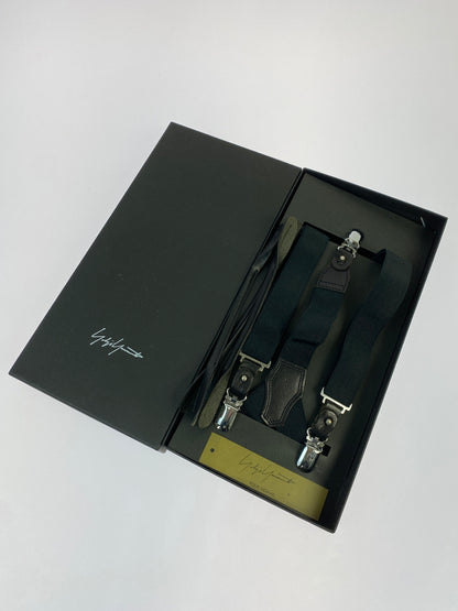 【中古品】【メンズ】 YOHJI YAMAMOTO ヨウジヤマモト サスペンダー 208-261027-jt-19-min カラー：ブラック 万代Net店