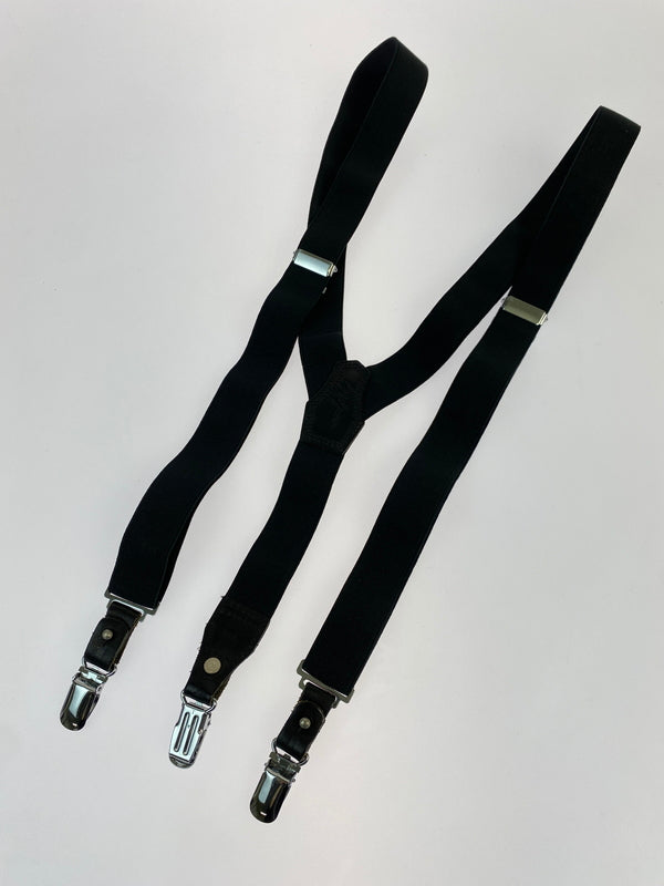 【中古品】【メンズ】 YOHJI YAMAMOTO ヨウジヤマモト サスペンダー 208-261027-jt-19-min カラー：ブラック 万代Net店