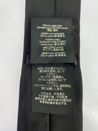 【中古品】【メンズ】 GUCCI グッチ TIGER NECKTIE タイガー ネクタイ 182-261027-jt-05-min カラー：ブラック 万代Net店