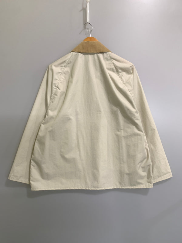 【中古品】【メンズ】 BARBOUR バーブァー BORROWDALE JAPAN LIMITD 241MCAG013 ボロウデイル ジャパン リミテッド ショート丈 ナイロン ブルゾン ライトアウター 144-261020-em-09-min サイズ：40 カラー：ベージュ 万代Net店