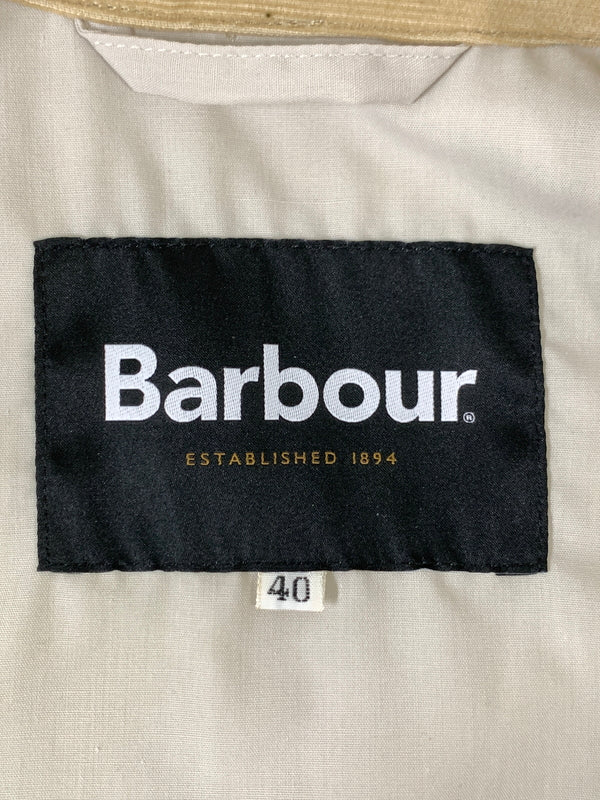 【中古品】【メンズ】 BARBOUR バーブァー BORROWDALE JAPAN LIMITD 241MCAG013 ボロウデイル ジャパン リミテッド ショート丈 ナイロン ブルゾン ライトアウター 144-261020-em-09-min サイズ：40 カラー：ベージュ 万代Net店