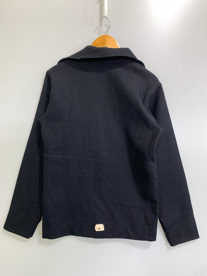 【中古品】【メンズ】 VINTAGE ヴィンテージ 50-60S SAILOR JACKET 50年代 60年代 セーラージャケット ミリタリー スーベニアジャケット フルジップ アウター 146-261020-em-18-min サイズ：3 カラー：ブラック 万代Net店