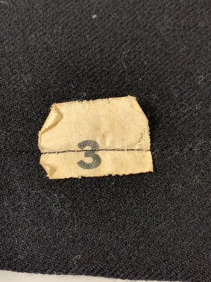 【中古品】【メンズ】 VINTAGE ヴィンテージ 50-60S SAILOR JACKET 50年代 60年代 セーラージャケット ミリタリー スーベニアジャケット フルジップ アウター 146-261020-em-18-min サイズ：3 カラー：ブラック 万代Net店