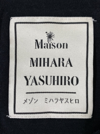 【中古品】【メンズ】 MAISON MIHARA YASUHIRO メゾン ミハラヤスヒロ 23AW SMILY FACE PRINTED TEE A11TS691 スマイリー フェイス プリント 半袖Tシャツ メンズ トップス 140-261020-em-07-min サイズ：46 カラー：ブラック 万代Net店