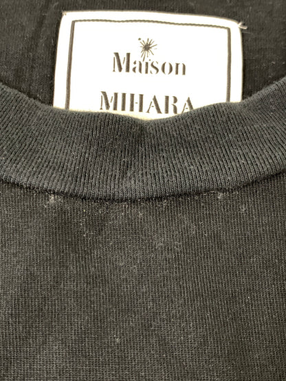 【中古品】【メンズ】 MAISON MIHARA YASUHIRO メゾン ミハラヤスヒロ 23AW SMILY FACE PRINTED TEE A11TS691 スマイリー フェイス プリント 半袖Tシャツ メンズ トップス 140-261020-em-07-min サイズ：46 カラー：ブラック 万代Net店