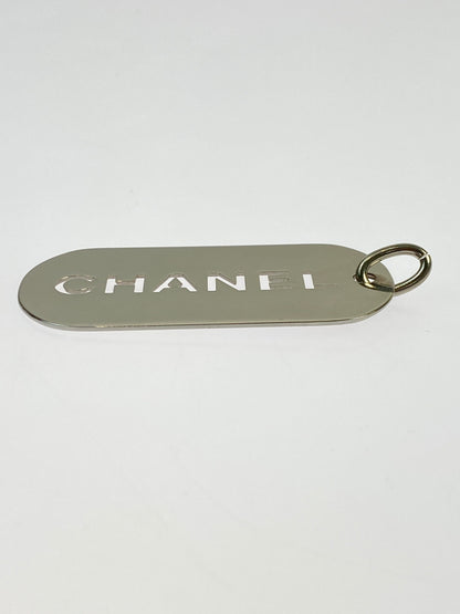 【中古品】【レディース】 CHANEL シャネル DOG TAG ドッグタグ キーホルダー 182-261027-jt-04-min カラー：シルバー 万代Net店