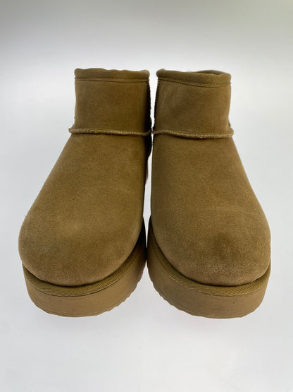 【中古品】【レディース】 SKECHERS スケッチャーズ スリップインズ ショートブーツ 169143 靴 ムートン風 ショートブーツ 167-261026-hu-19-min カラー：ブラウン系 万代Net店