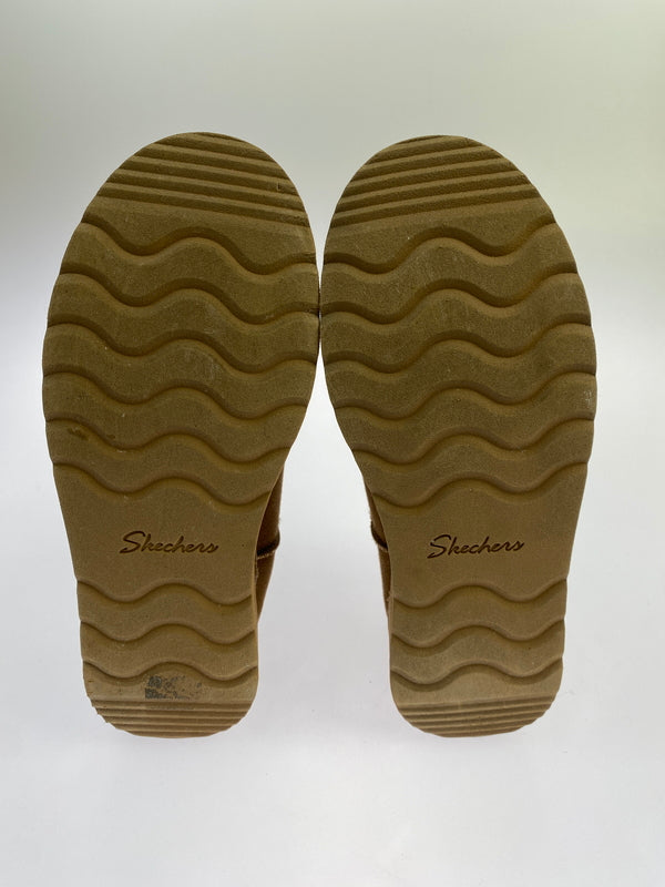 【中古品】【レディース】 SKECHERS スケッチャーズ スリップインズ ショートブーツ 169143 靴 ムートン風 ショートブーツ 167-261026-hu-19-min カラー：ブラウン系 万代Net店