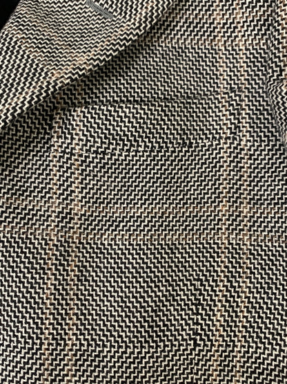 【中古品】【メンズ】 YVE SAINT LAURENT イヴ・サンローラン CHECK CHESTER COAT ステファノ期 チェックコート チェスターコート アウター 141-261024-ta-02-min サイズ：46R カラー：マルチカラー 万代Net店
