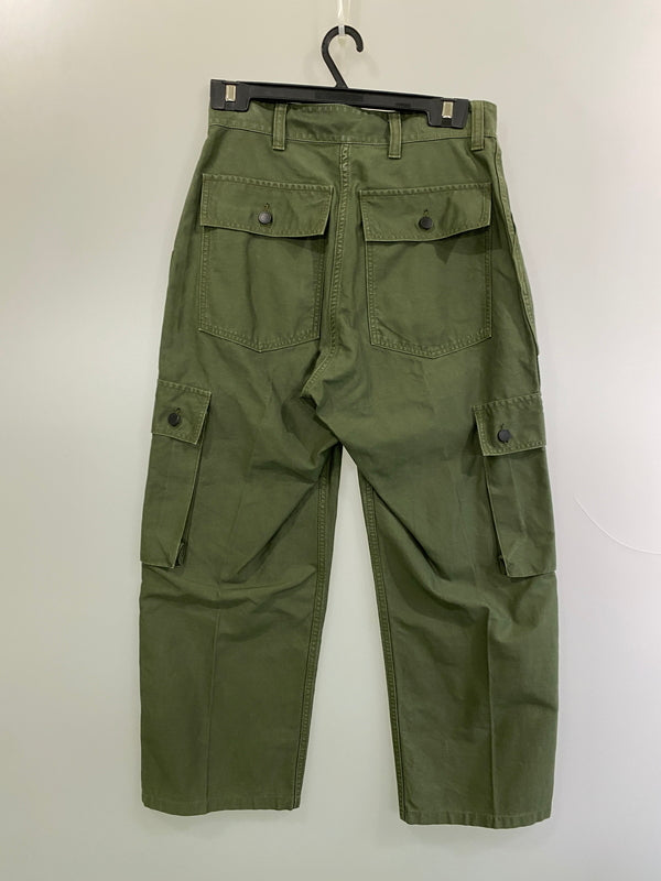 【中古品】【メンズ】 FREEWHEELERS フリーホイーラーズ CIVILIAN CREW CARGO PANTS シビリアンクルー カーゴパンツ メンズ ボトムス 156-261030-em-49-min サイズ：30-34 カラー：オリーブ 万代Net店