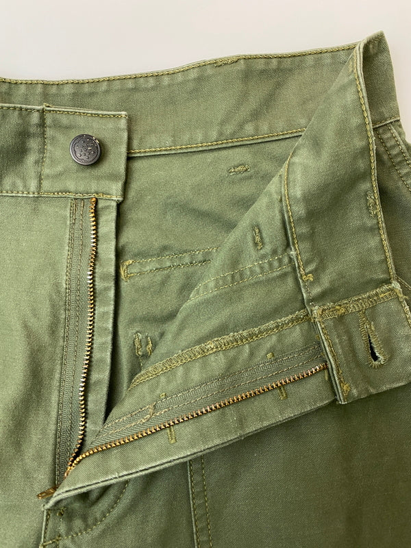 【中古品】【メンズ】 FREEWHEELERS フリーホイーラーズ CIVILIAN CREW CARGO PANTS シビリアンクルー カーゴパンツ メンズ ボトムス 156-261030-em-49-min サイズ：30-34 カラー：オリーブ 万代Net店