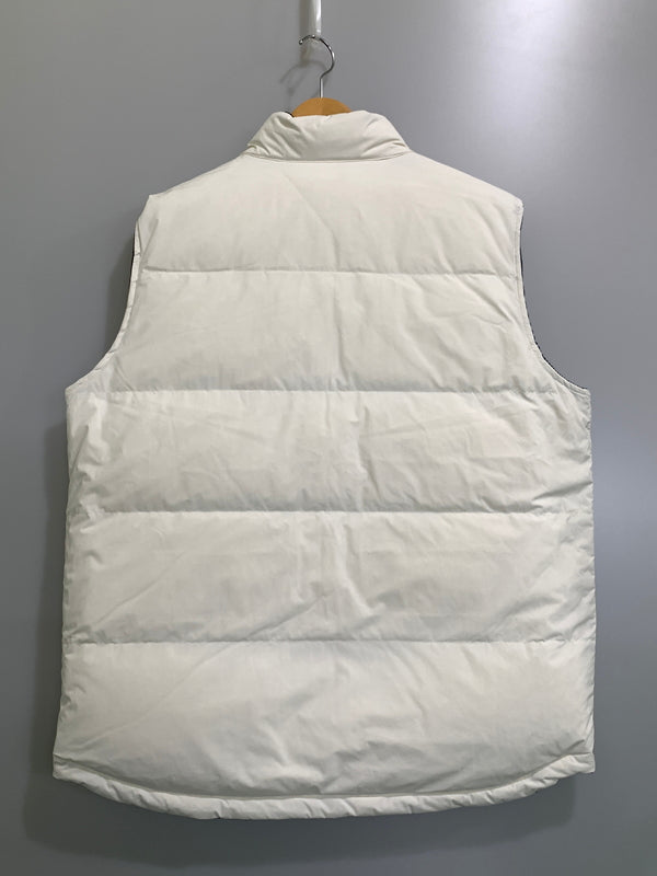 【中古品】【メンズ】 TOMMY HILFIGER トミーヒルフィガー コーデュロイ リバーシブル ベスト ダウンベスト ナイロンベスト 147-261024-ta-21-min サイズ：XL カラー：ネイビー/ホワイト 万代Net店